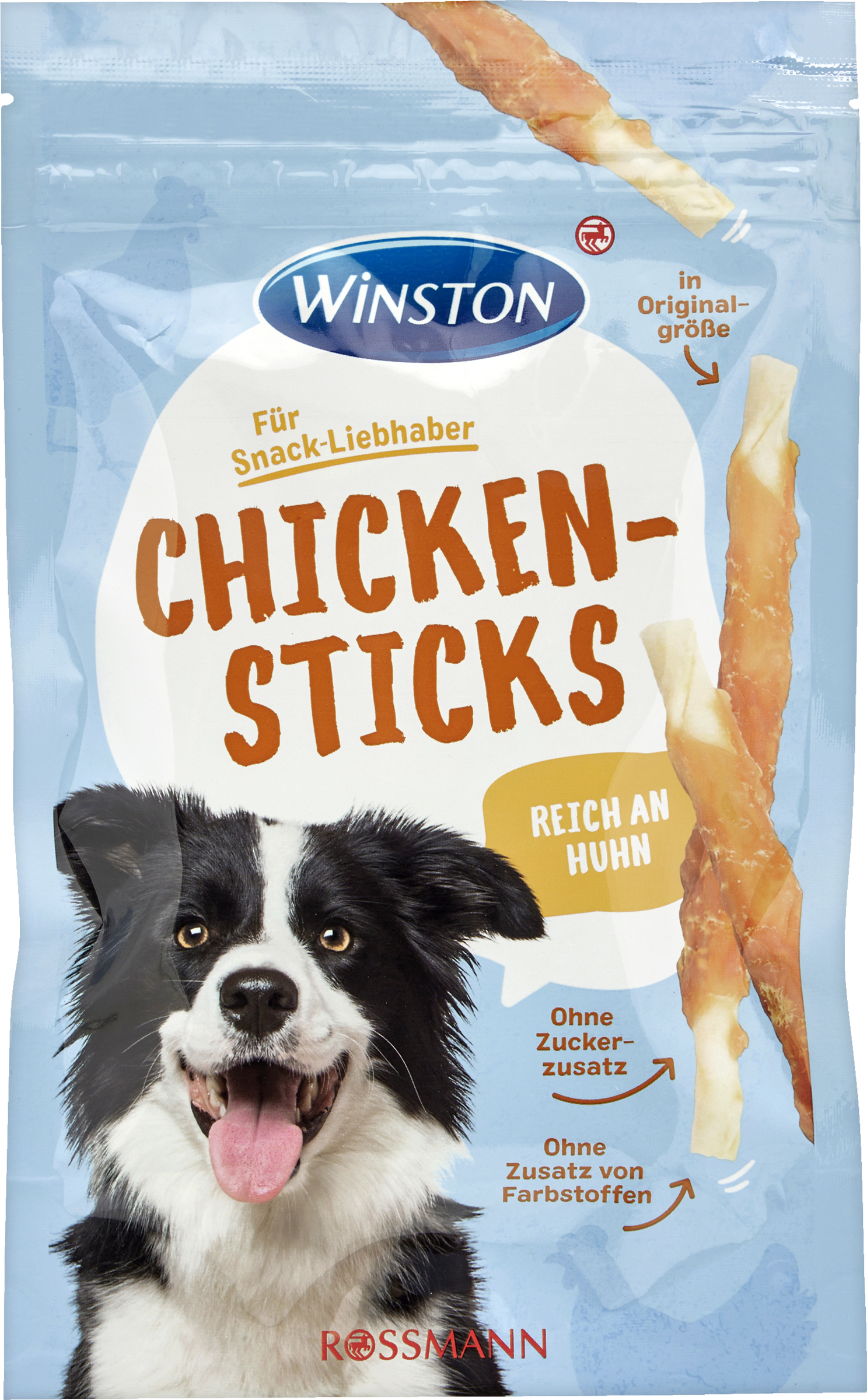 Winston Chicken sticks rich in chicken