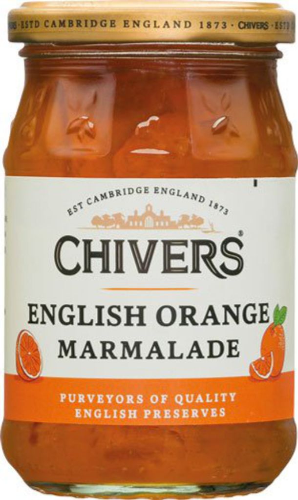 Importhaus Wilms/Impuls Chivers English Orange Marmalade with fine orange stripes 340g