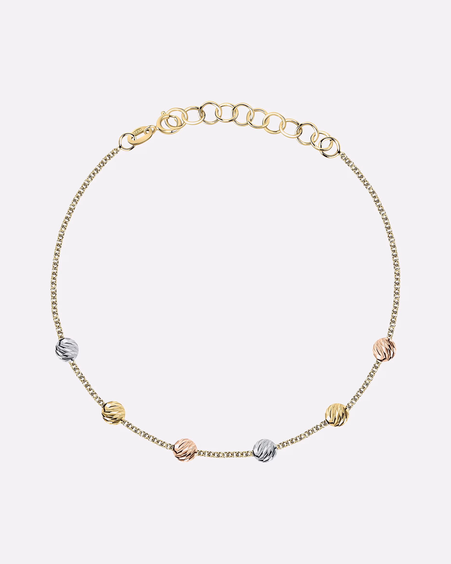 CHRIST bracelet bracelet 585 yellow gold, 585 white gold, 585 rose gold