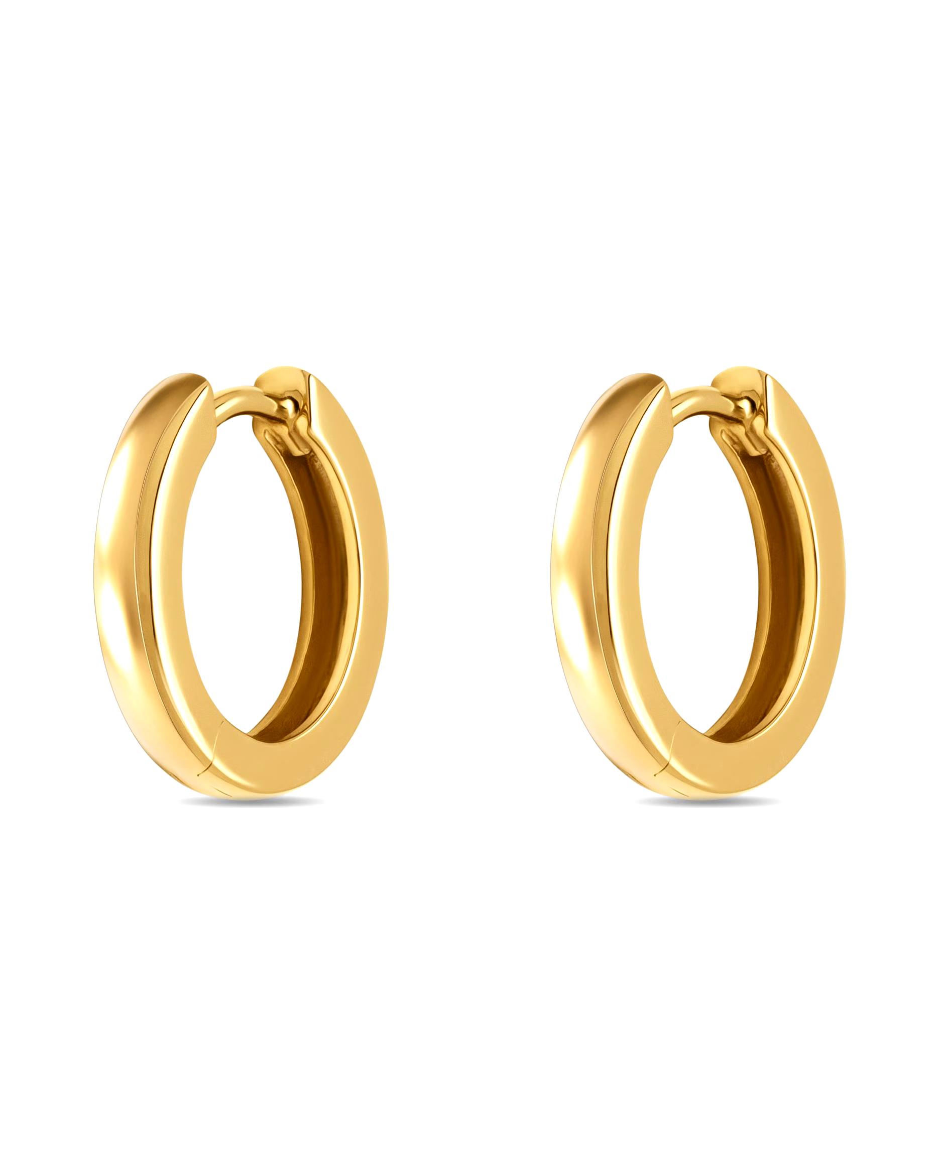 CHRIST hoop earrings 585 yellow gold