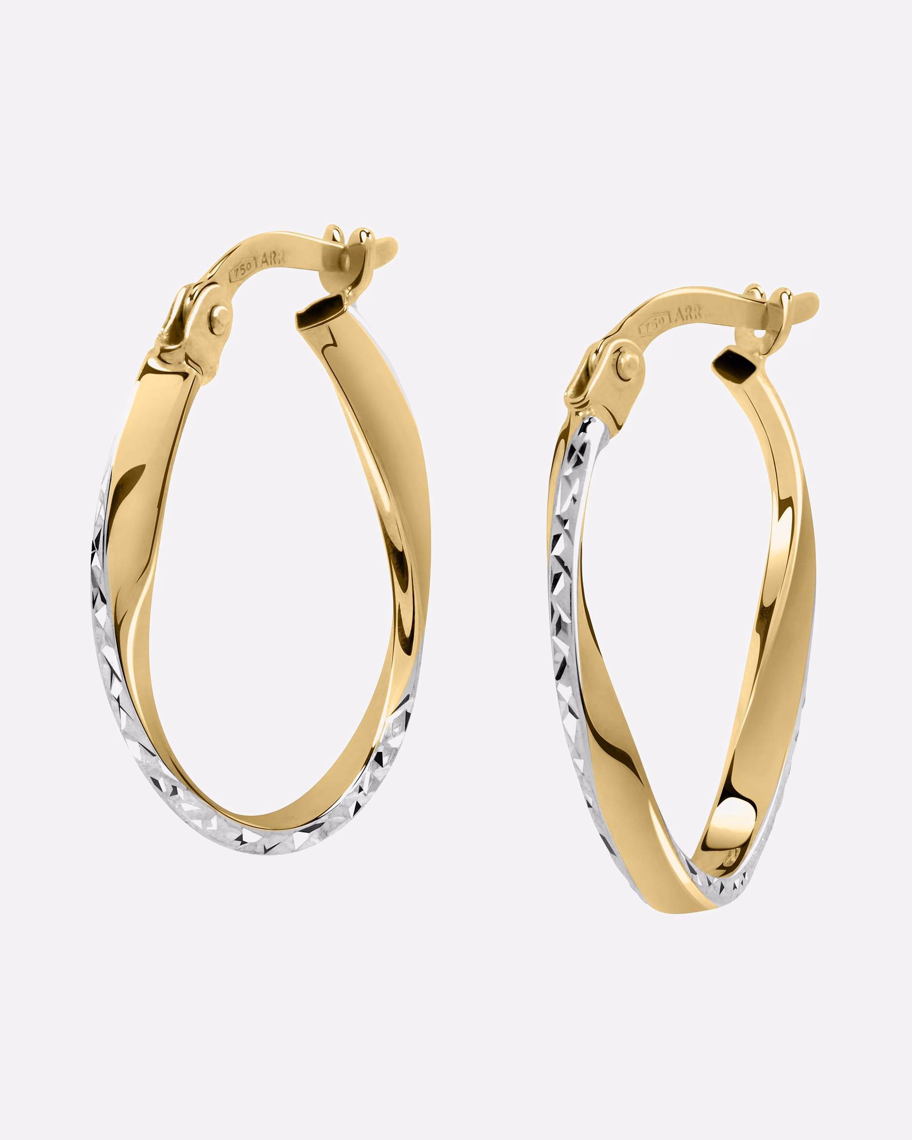 CHRIST earring hoop earrings 585 yellow gold