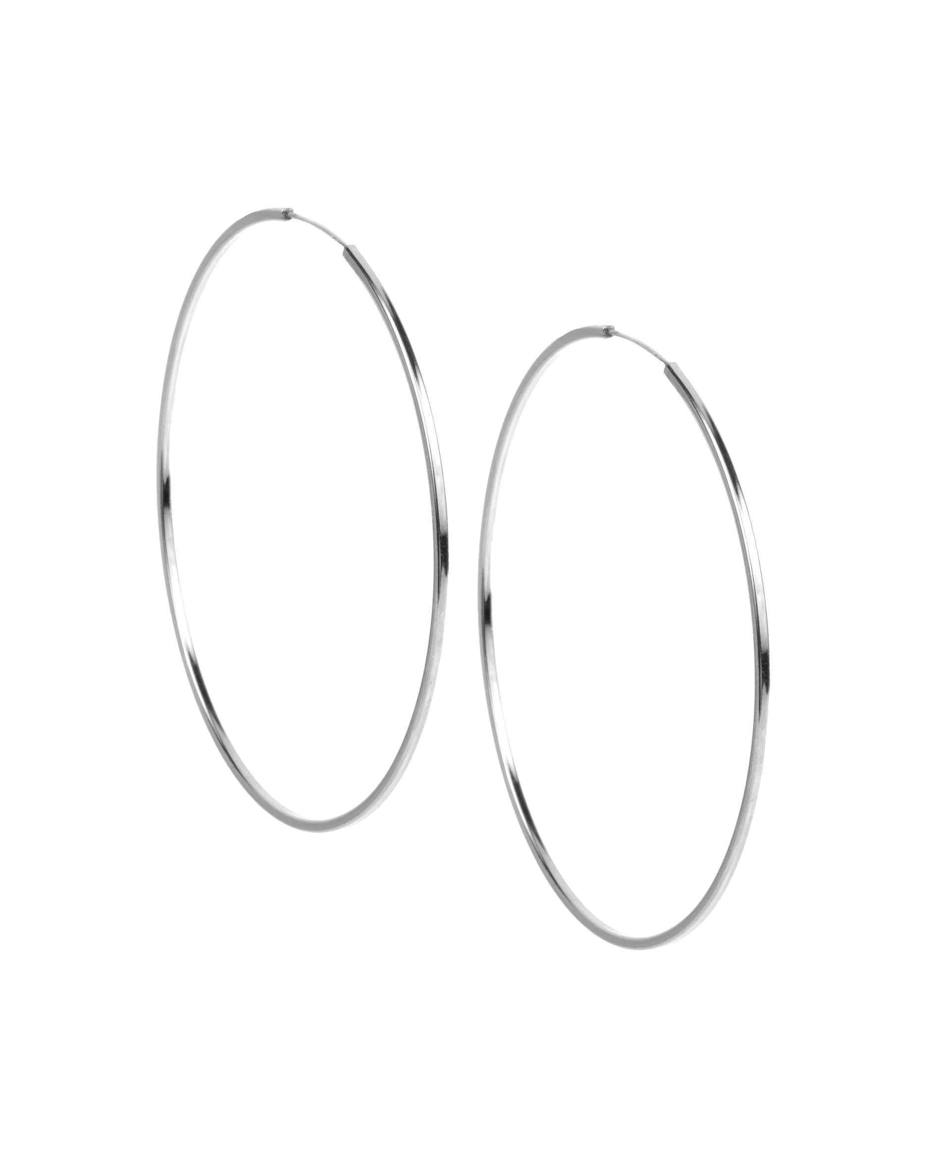 CHRIST earring hoop earrings 925 silver, recycled