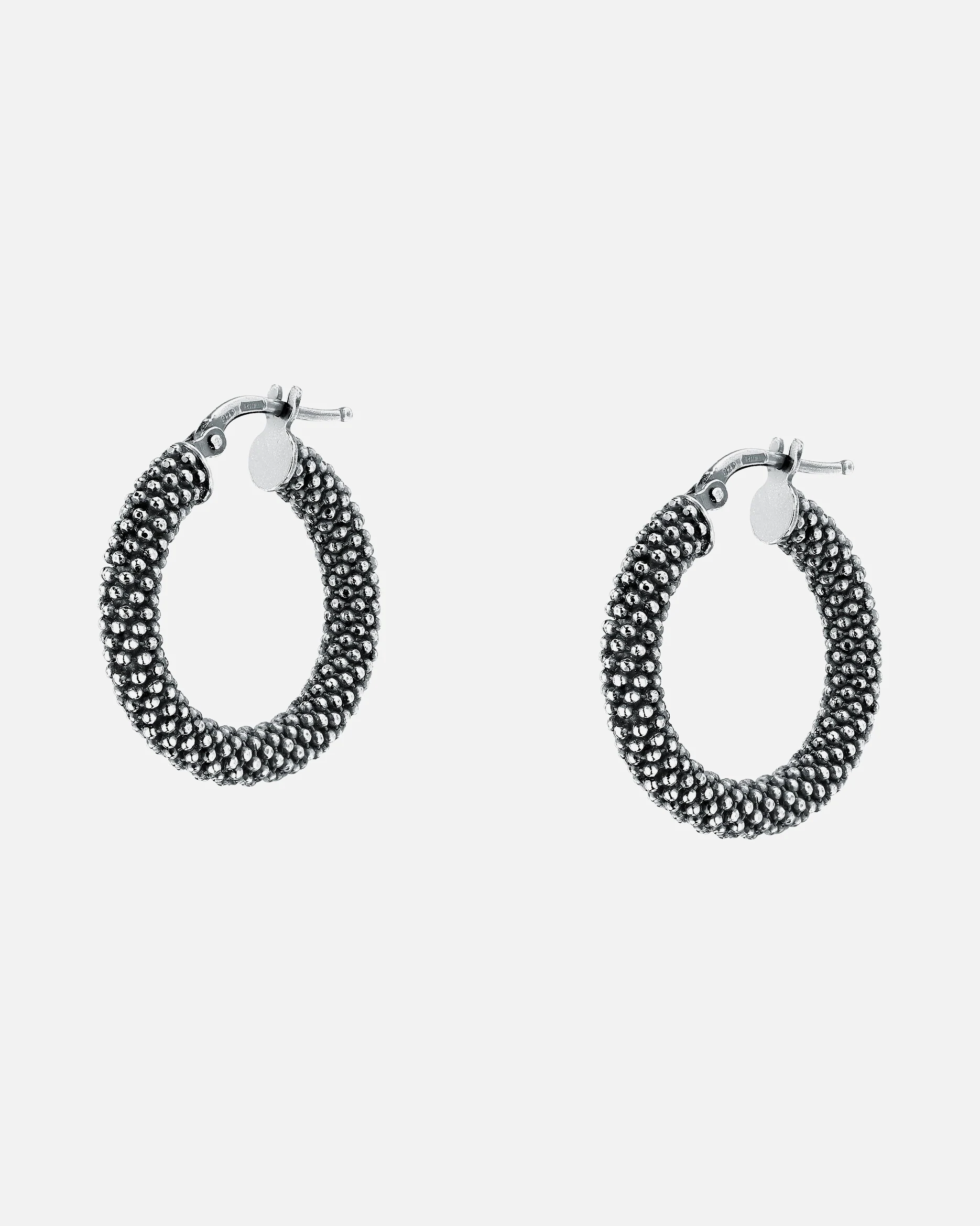 CHRIST earring hoop earrings 925 silver, recycled