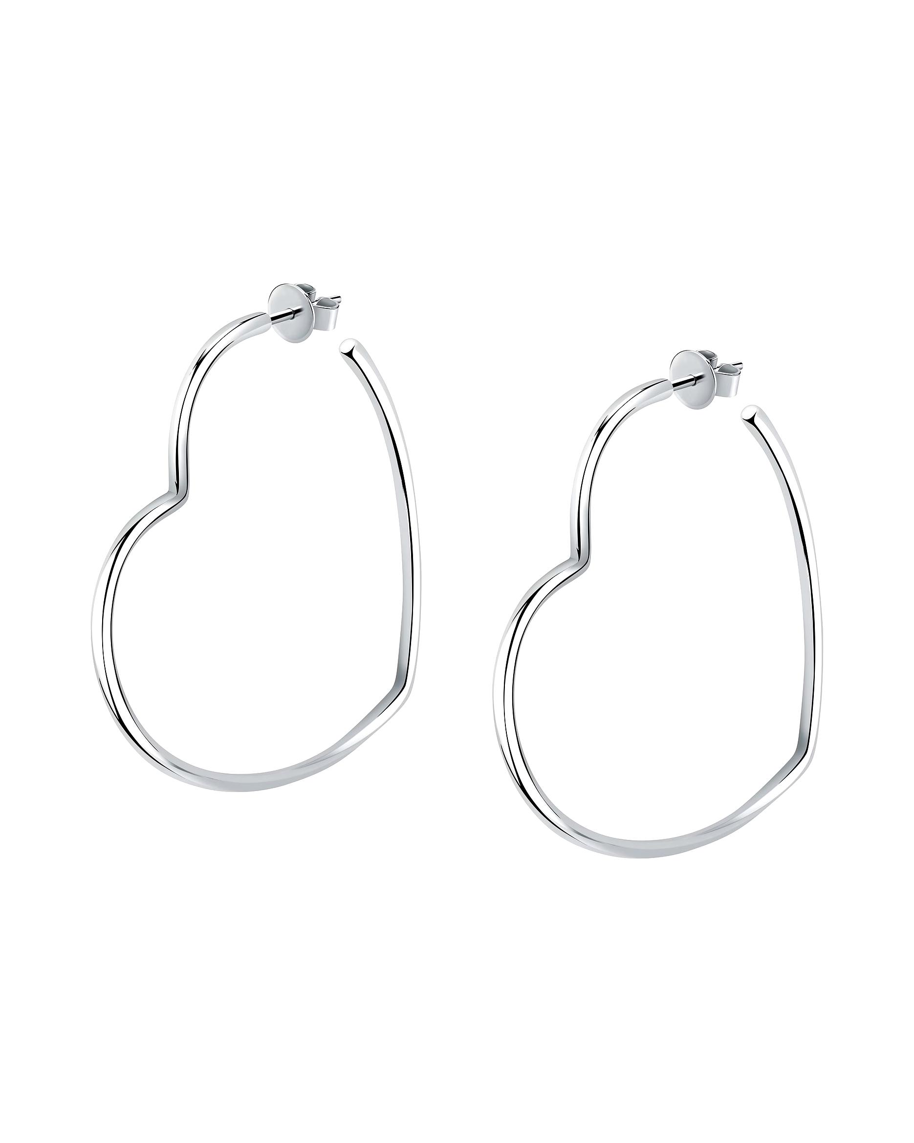 CHRIST earring hoop earrings 925 silver, recycled