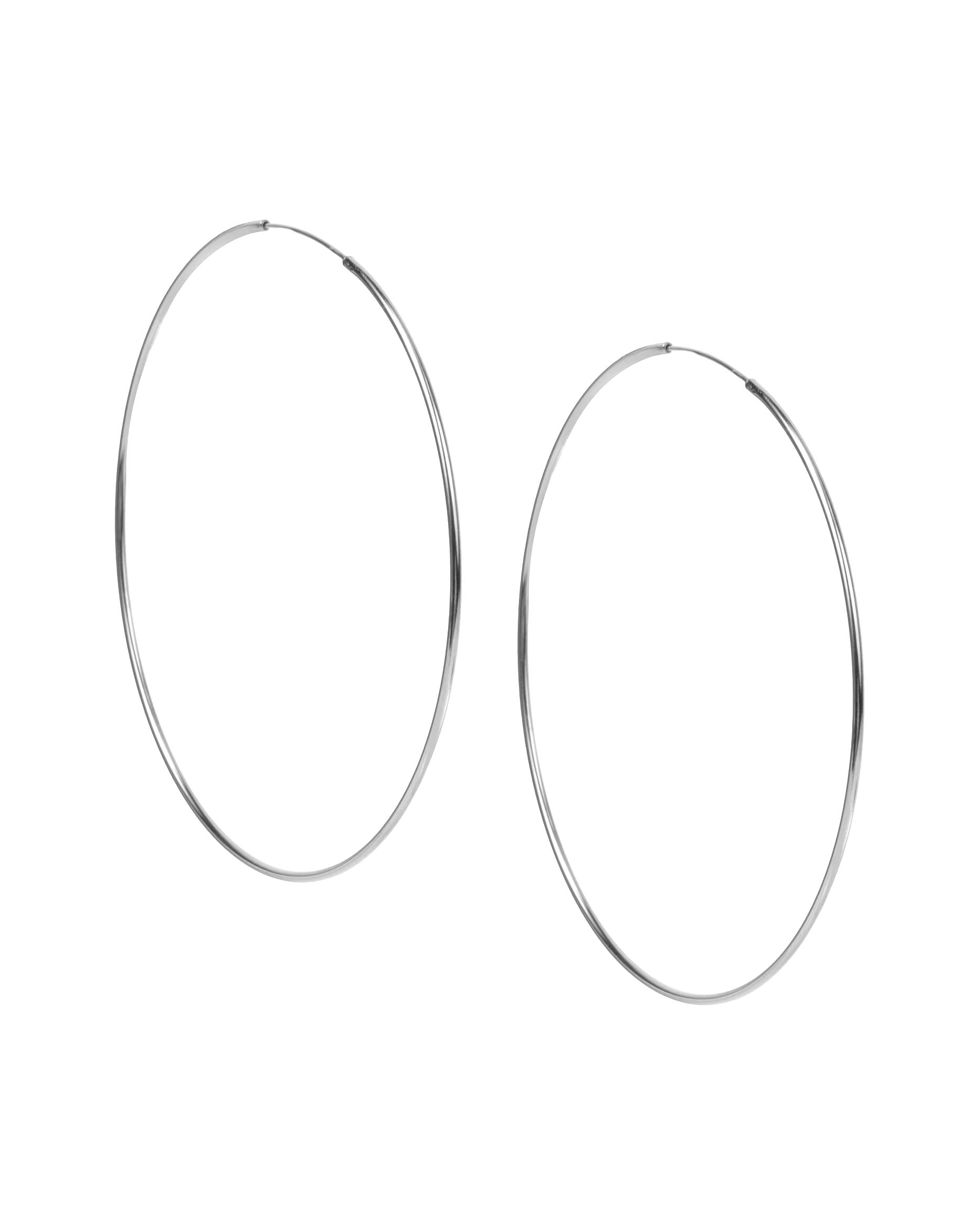 CHRIST earring hoop earrings 925 silver, recycled