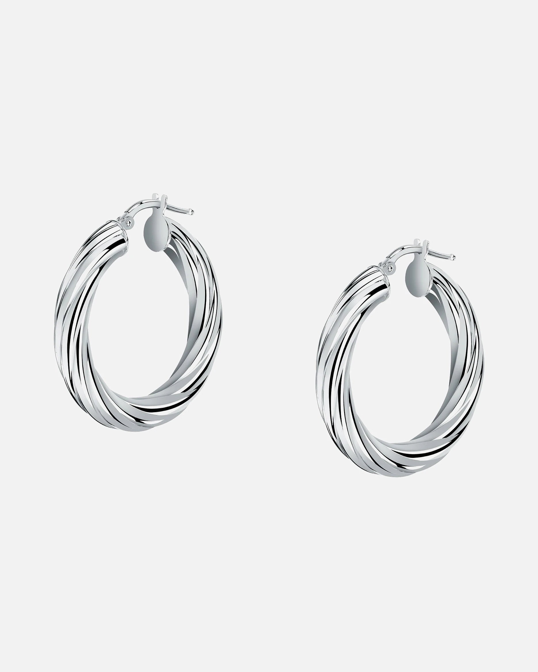 CHRIST earring hoop earrings 925 silver, recycled