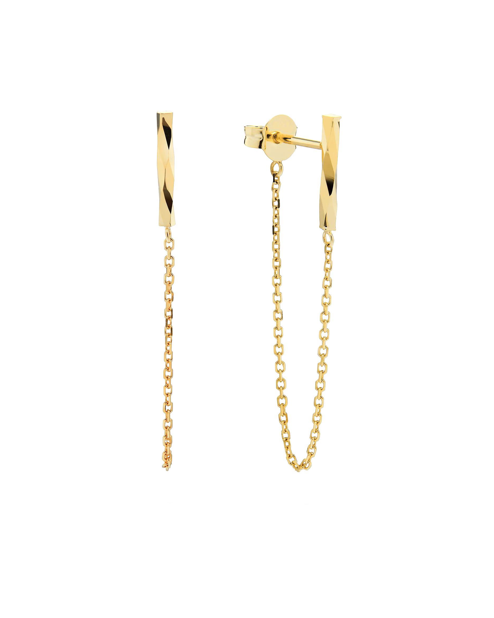 CHRIST earring earrings 750 white gold