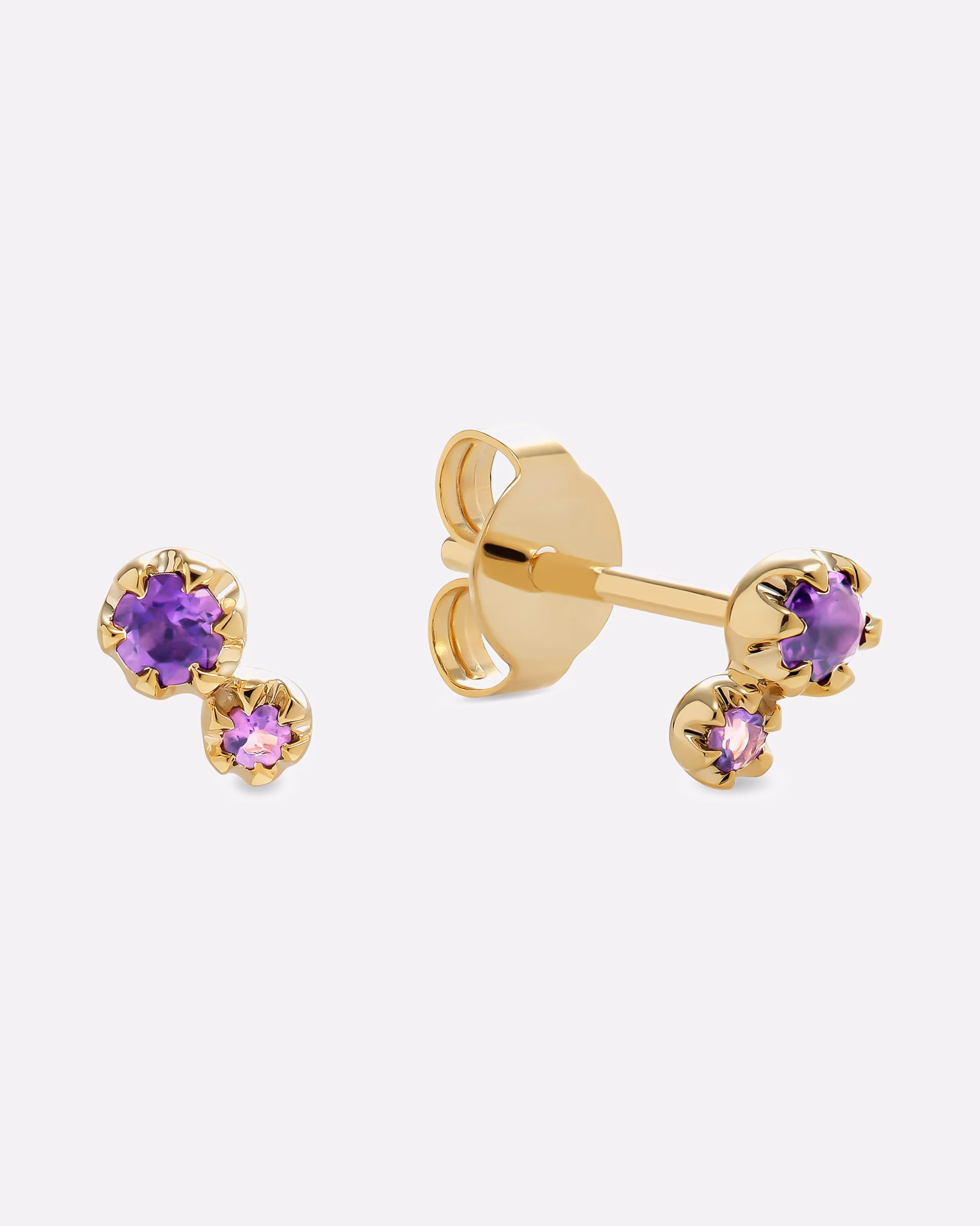 CHRIST earring stud earrings 375 yellow gold