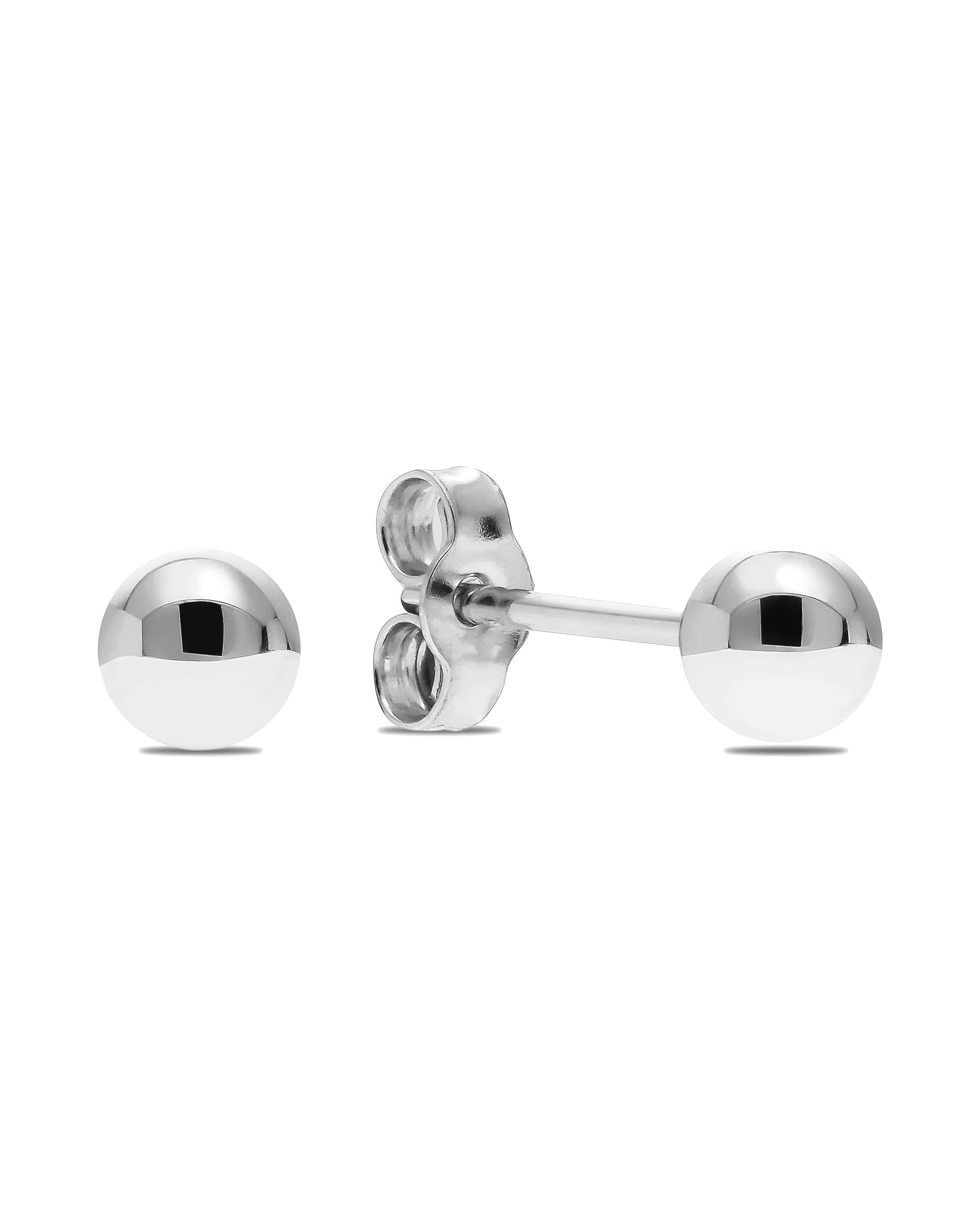 CHRIST earring stud earrings 585 white gold