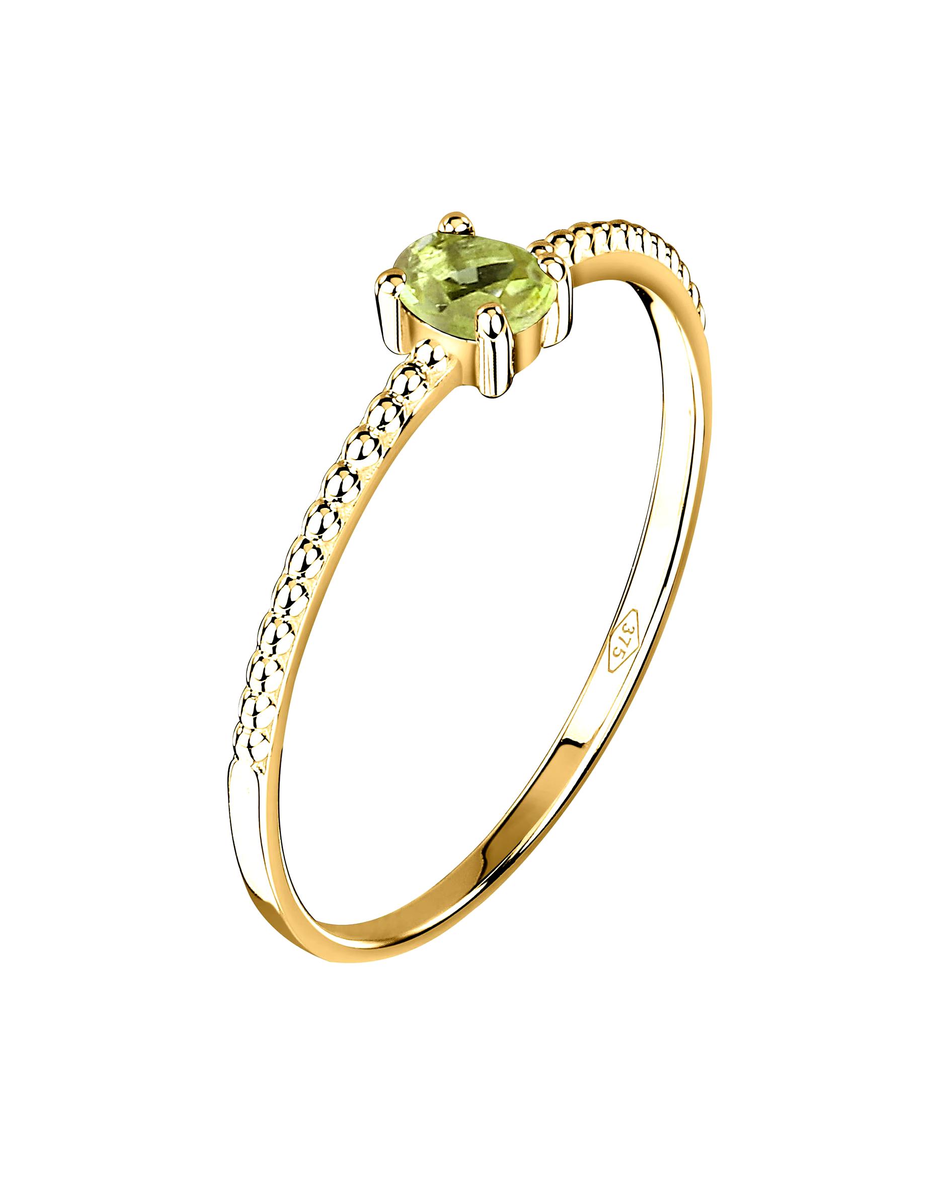 CHRIST ring women's ring 375 yellow gold