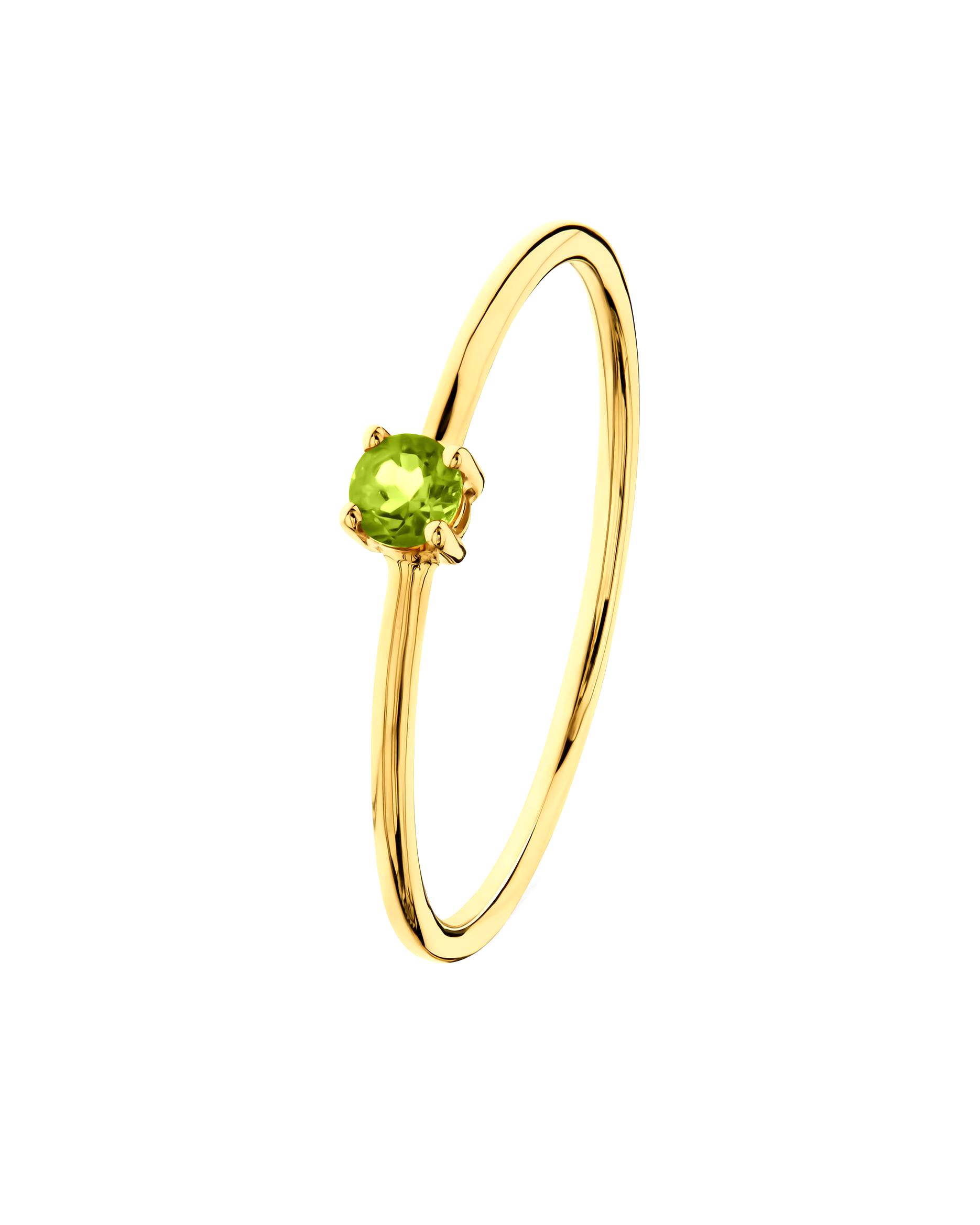 CHRIST ring women's ring 375 yellow gold