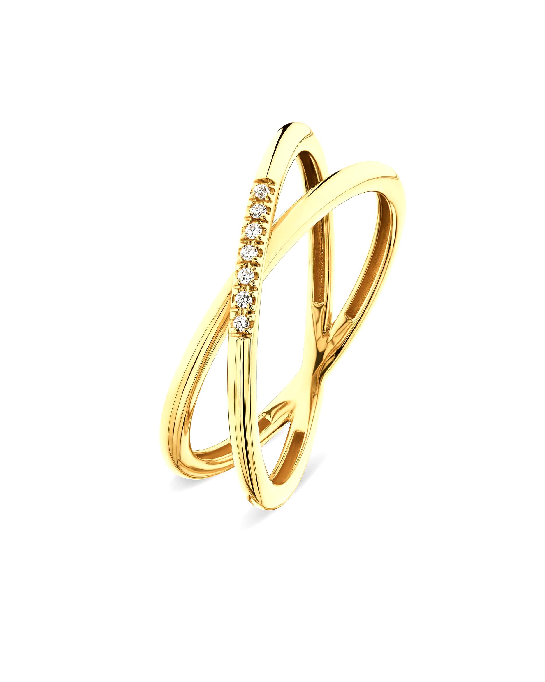 CHRIST ring women's ring 375 yellow gold