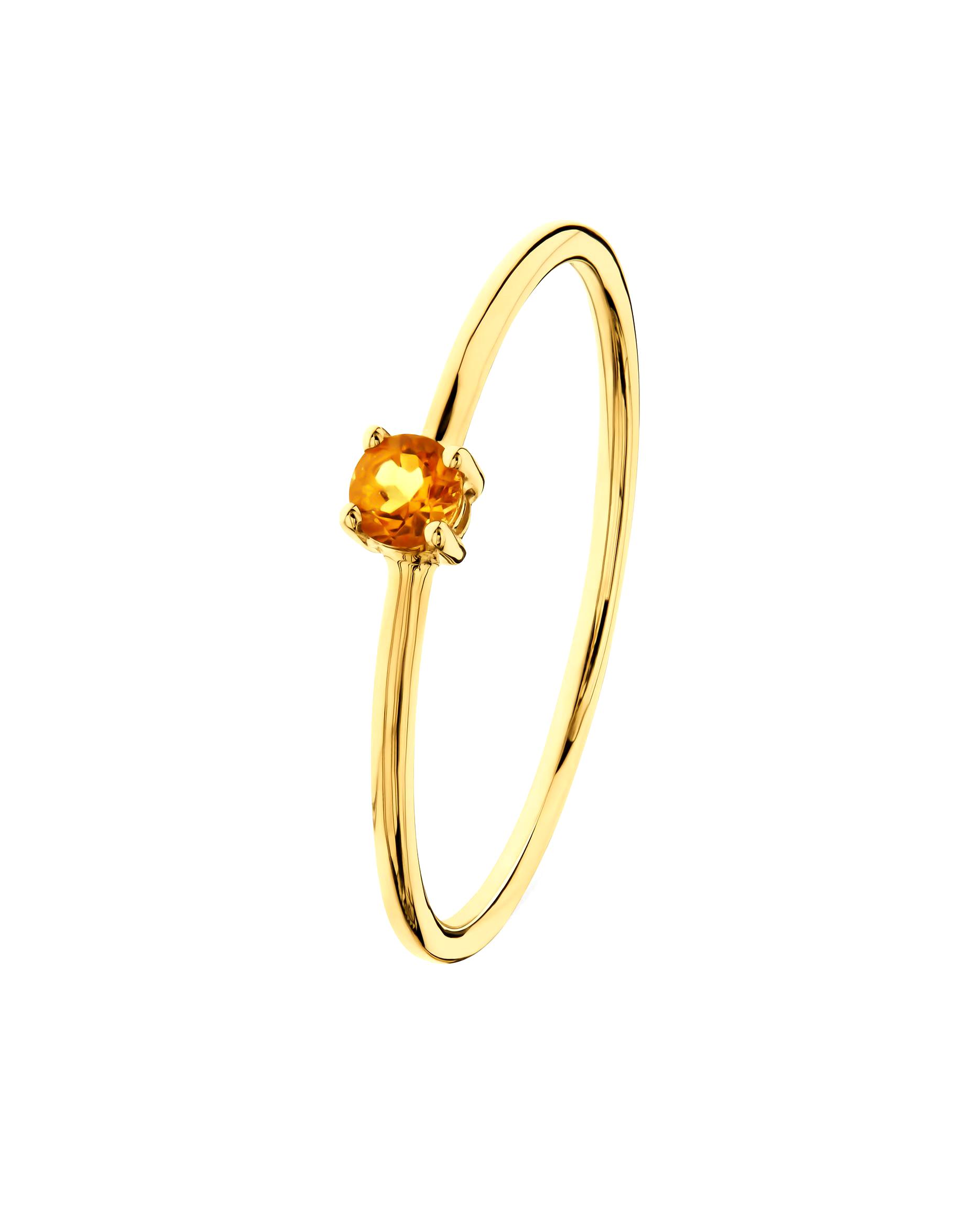 CHRIST ring women's ring 375 yellow gold