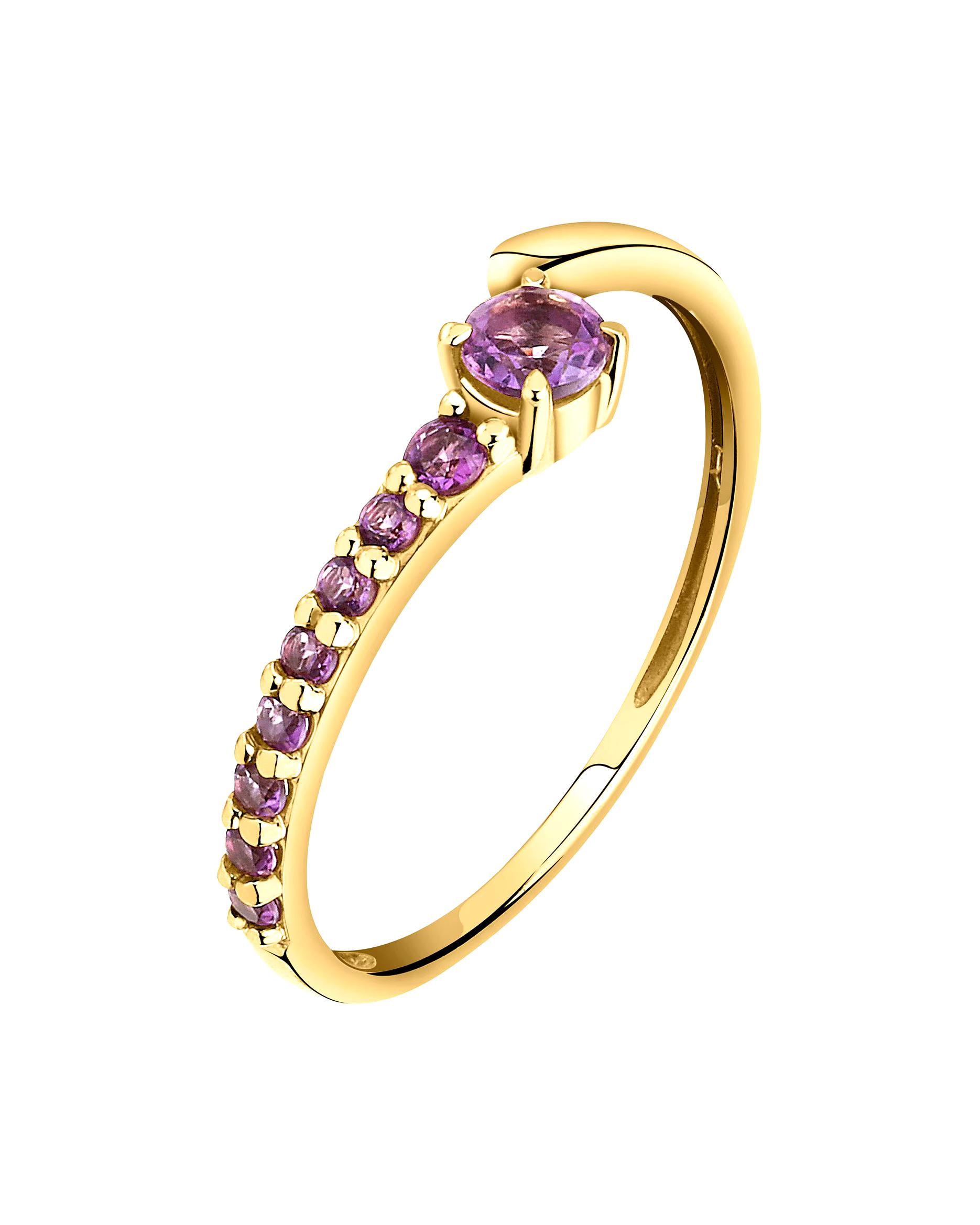 CHRIST ring women's ring 375 yellow gold