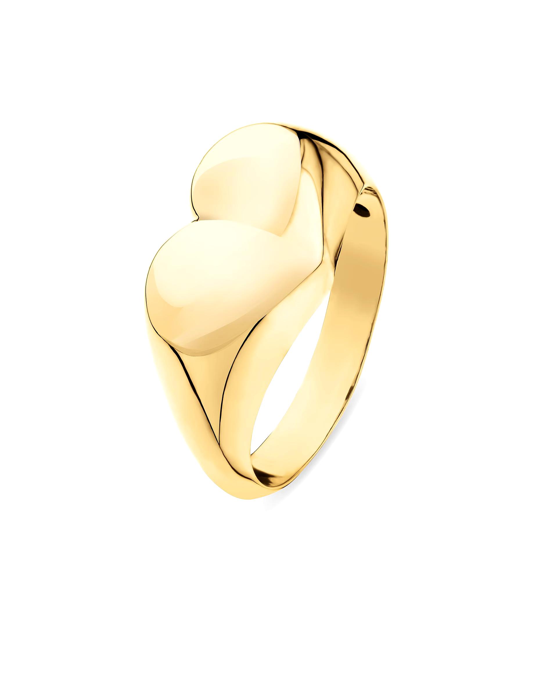 CHRIST ring women's ring 375 yellow gold