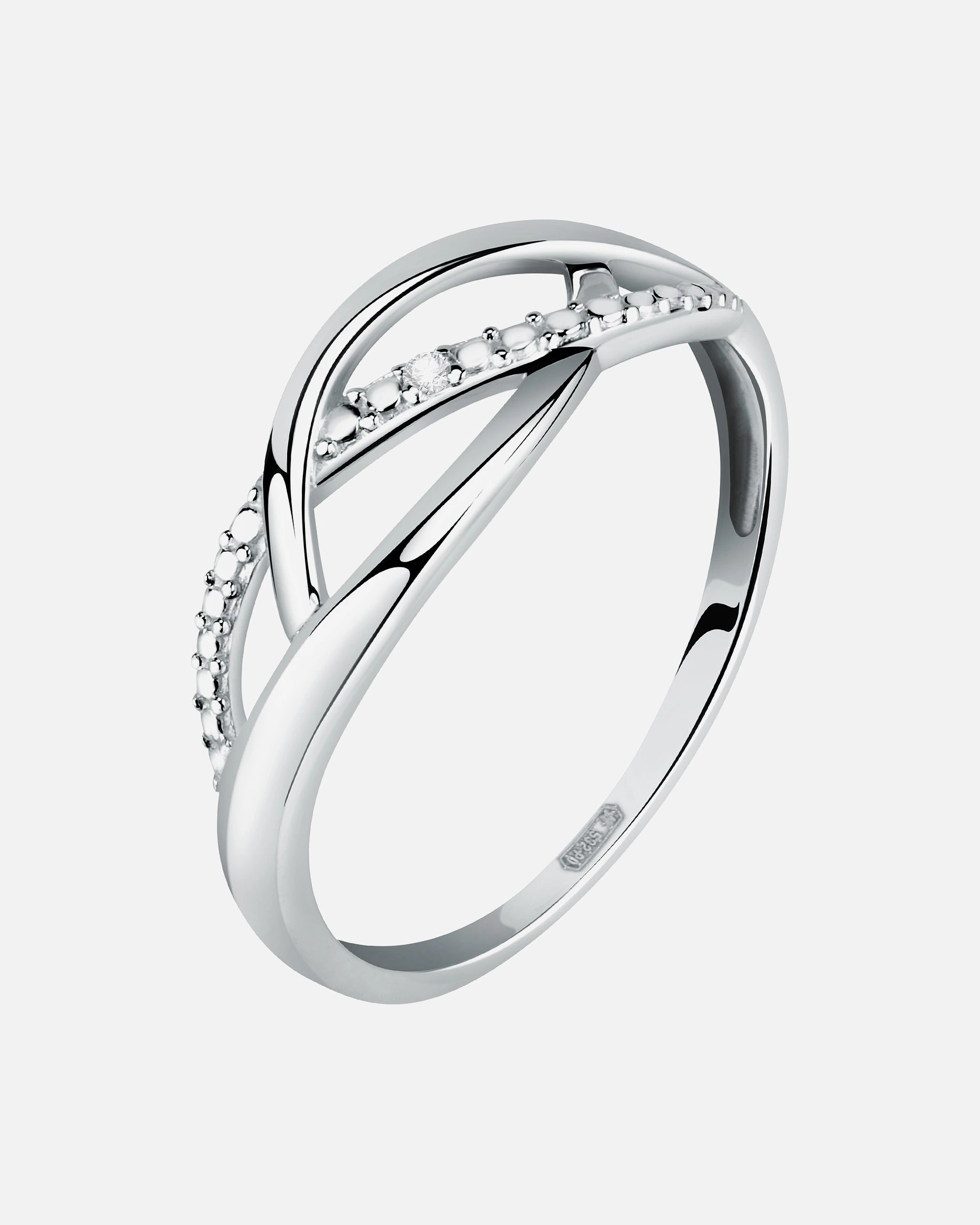 CHRIST ring women's ring 375 white gold