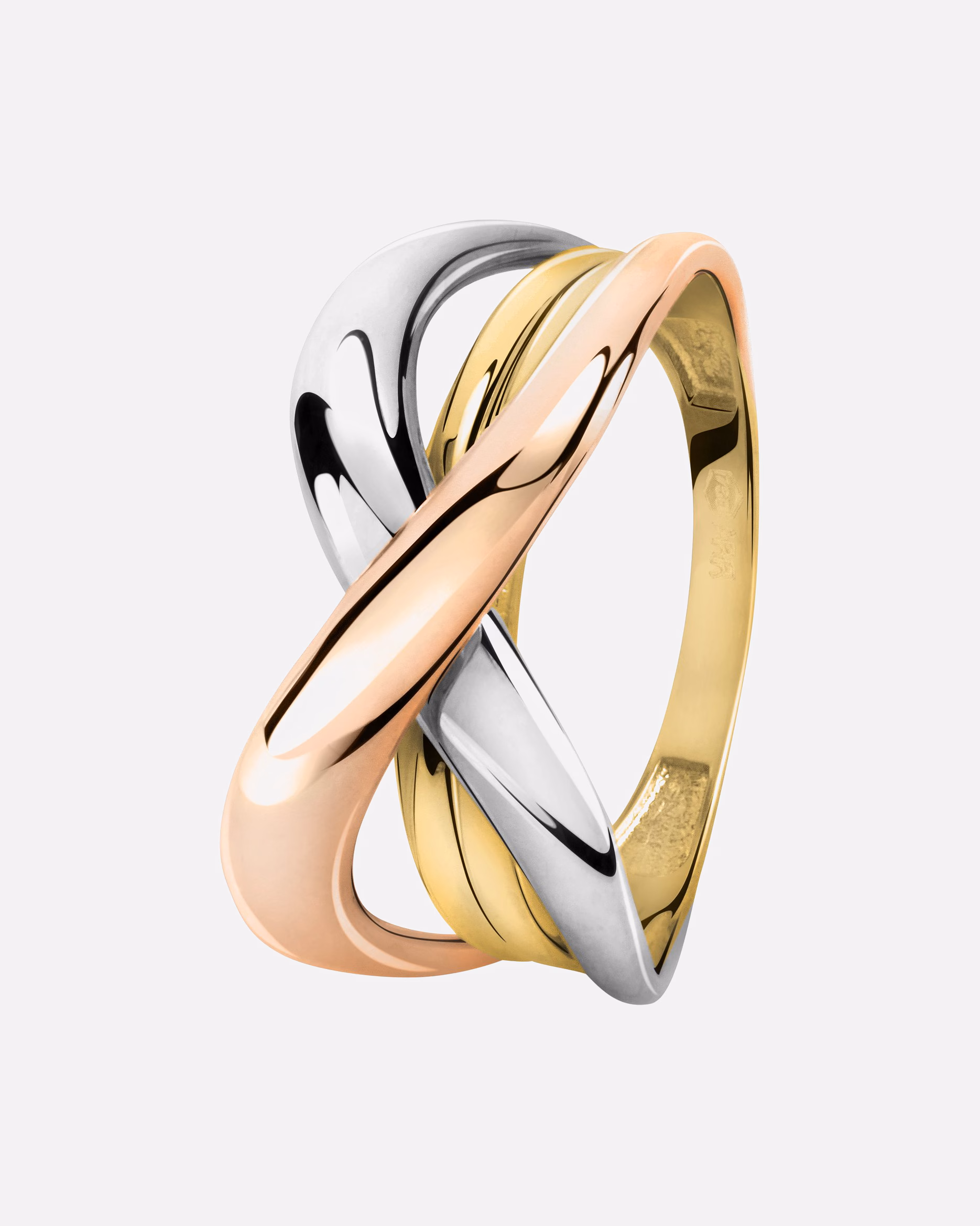 CHRIST ring women's ring 585 yellow gold, 585 white gold, 585 rose gold