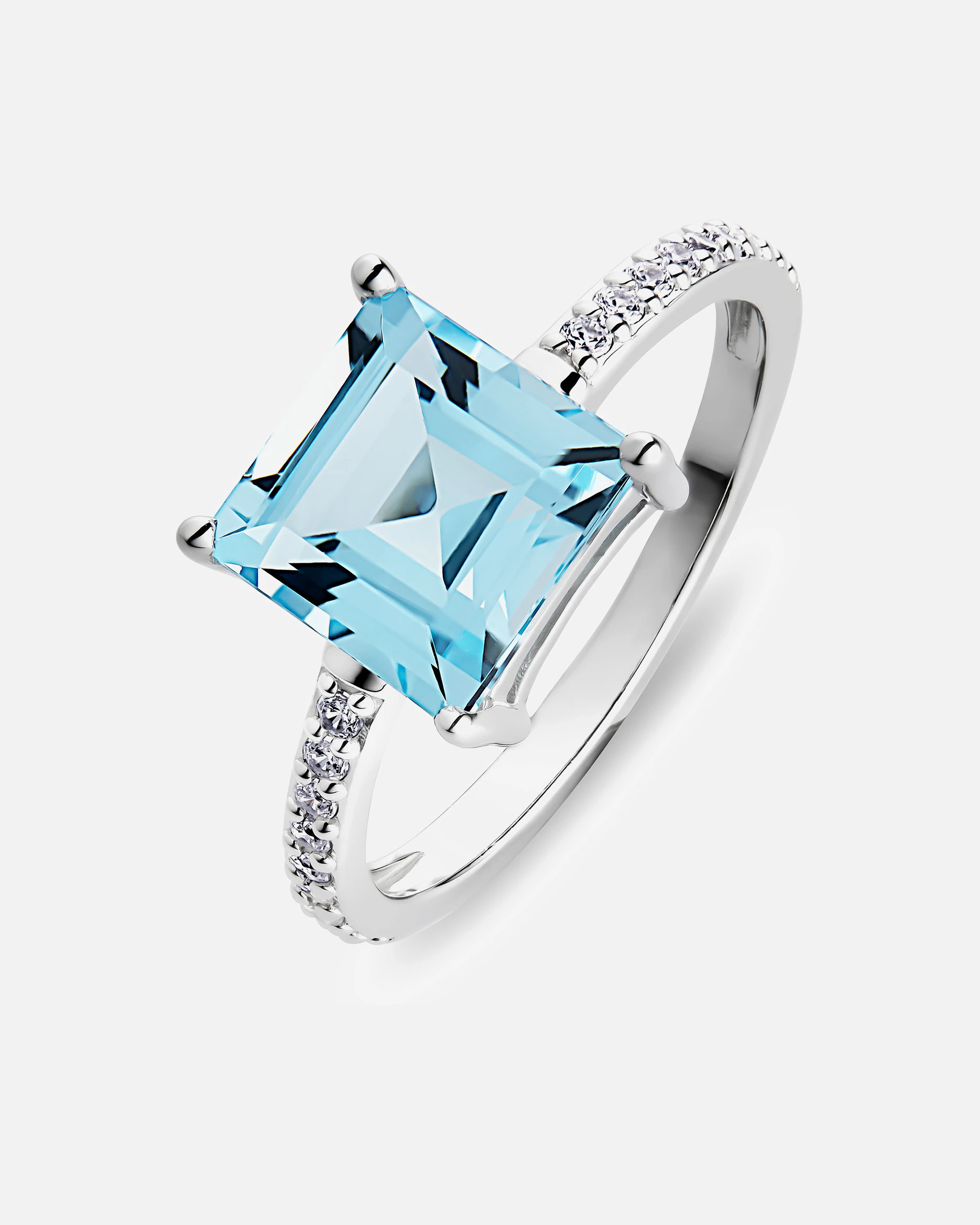 CHRIST ring women's ring 585 white gold