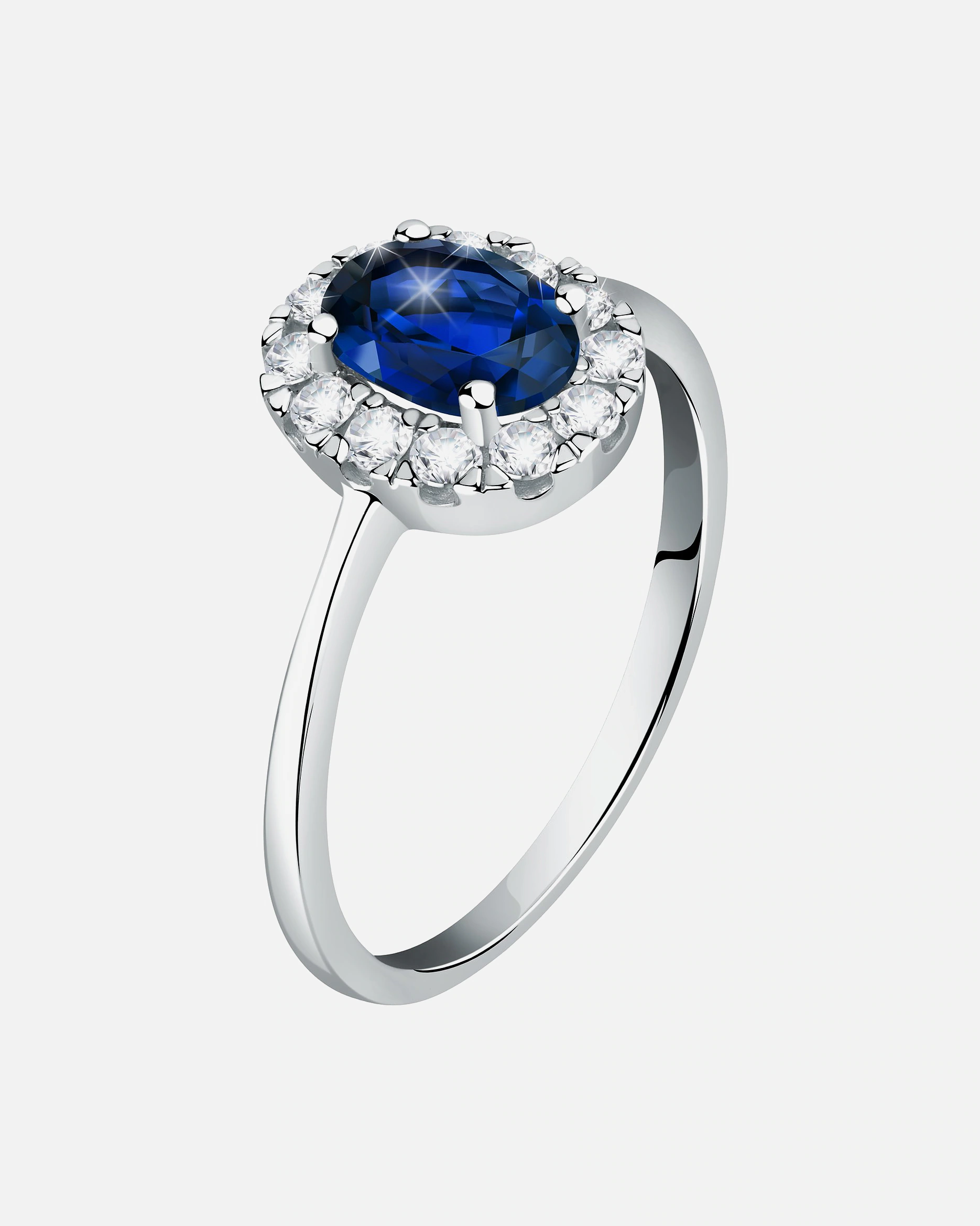 CHRIST ring women's ring 585 white gold