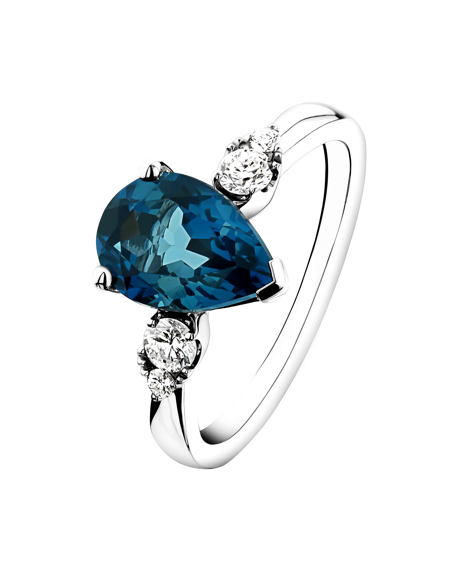 CHRIST ring women's ring 585 white gold