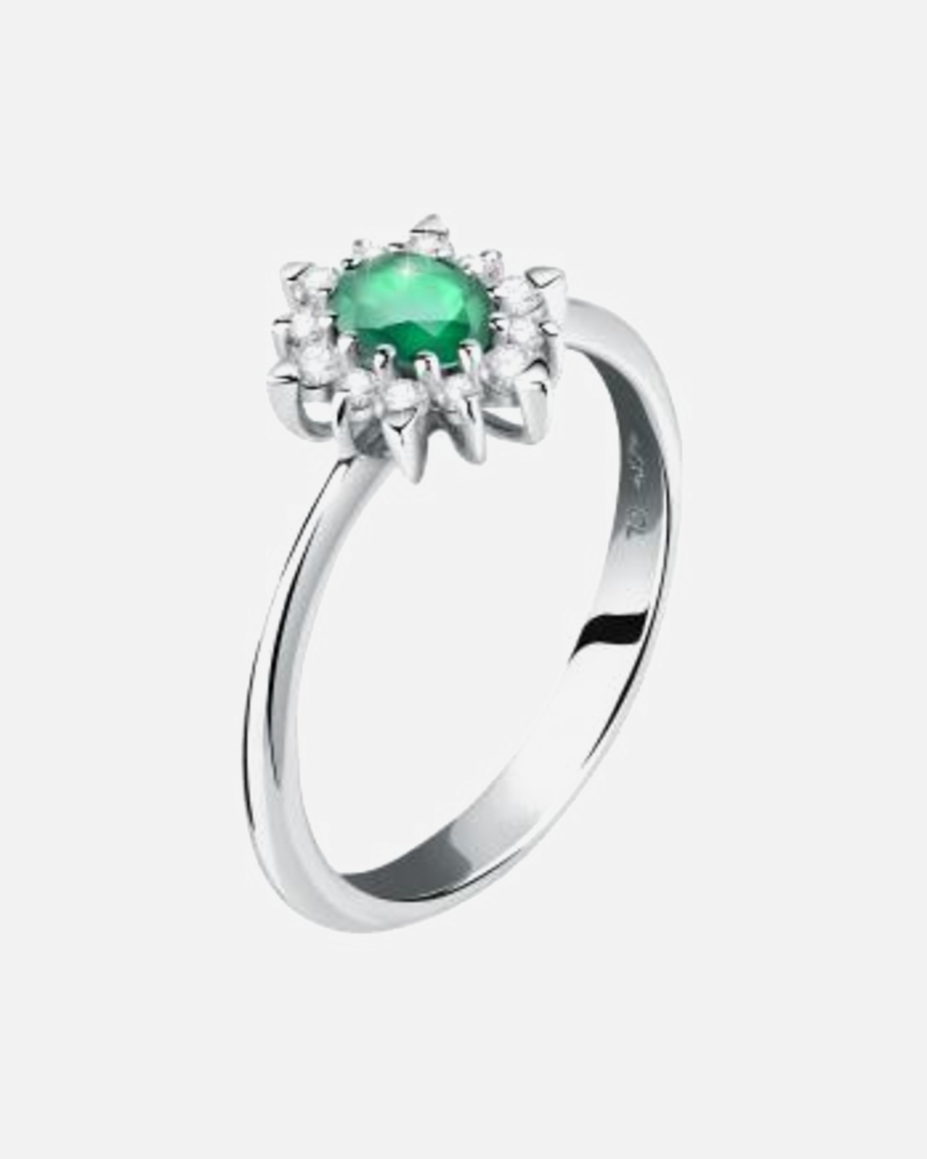 CHRIST ring women's ring 585 white gold