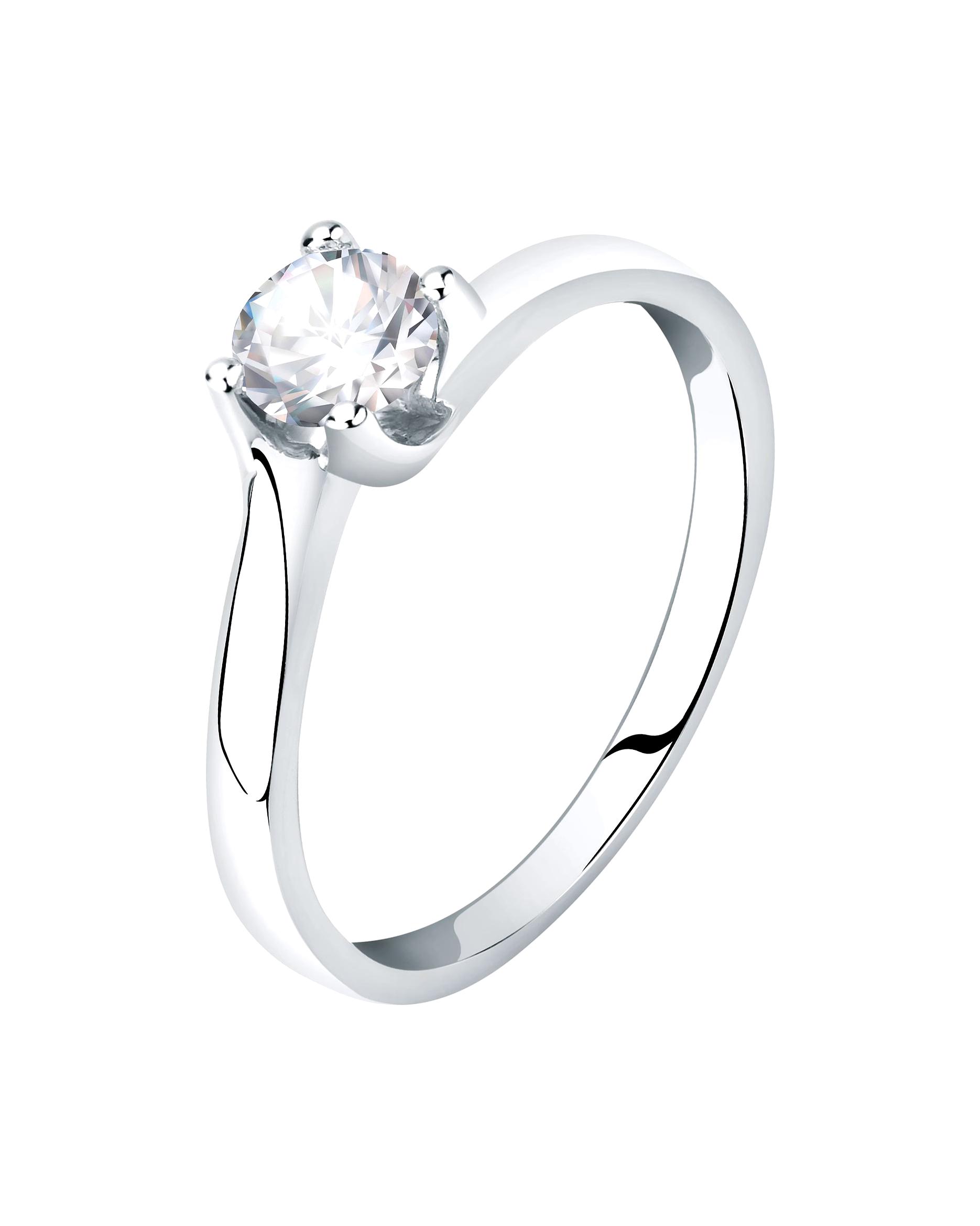 CHRIST ring women's ring 750 white gold