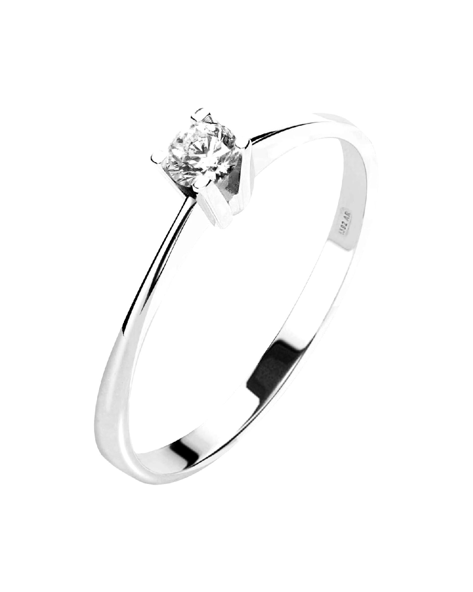 CHRIST ring women's ring 750 white gold