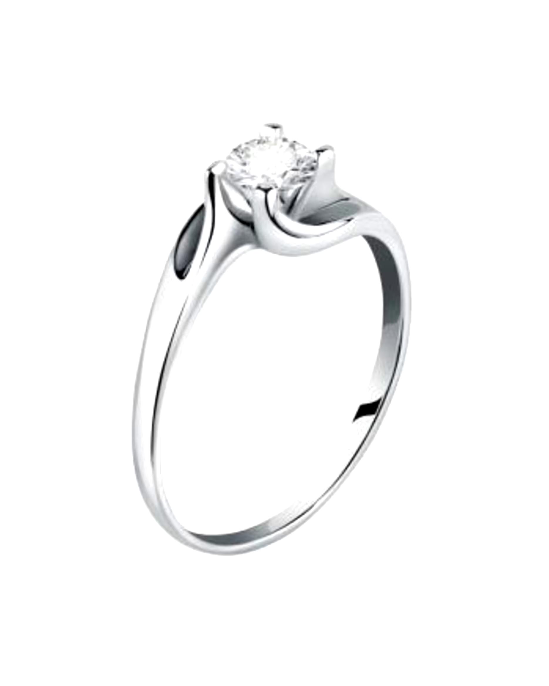 CHRIST ring women's ring 750 white gold