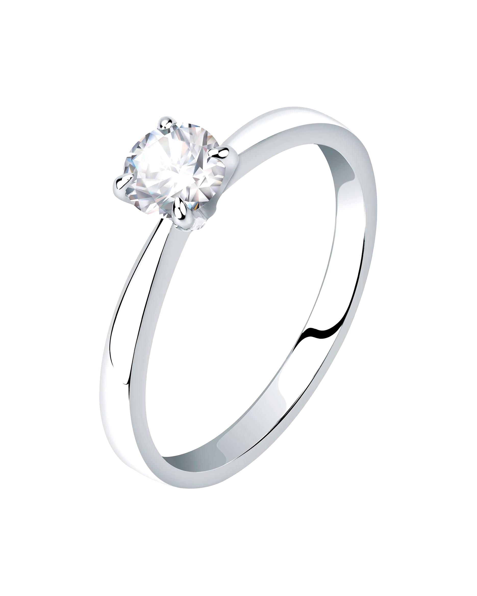 CHRIST ring women's ring 750 white gold