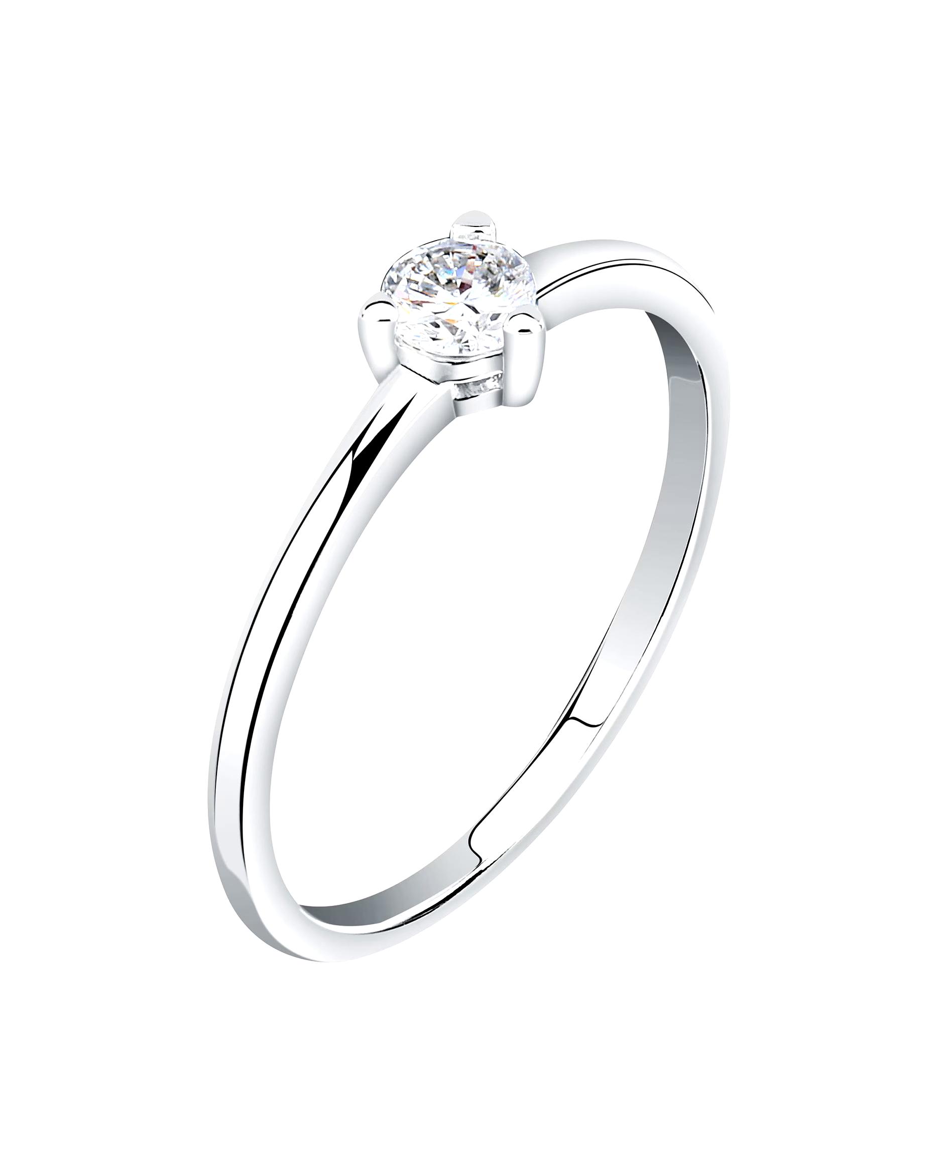 CHRIST ring women's ring 750 white gold