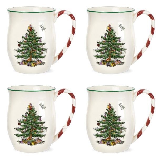 spode Christmas Tree mug 40 cl pack of 4