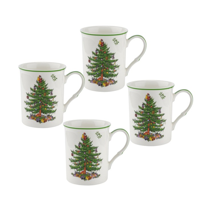 spode Christmas Tree cup 34 cl pack of 4