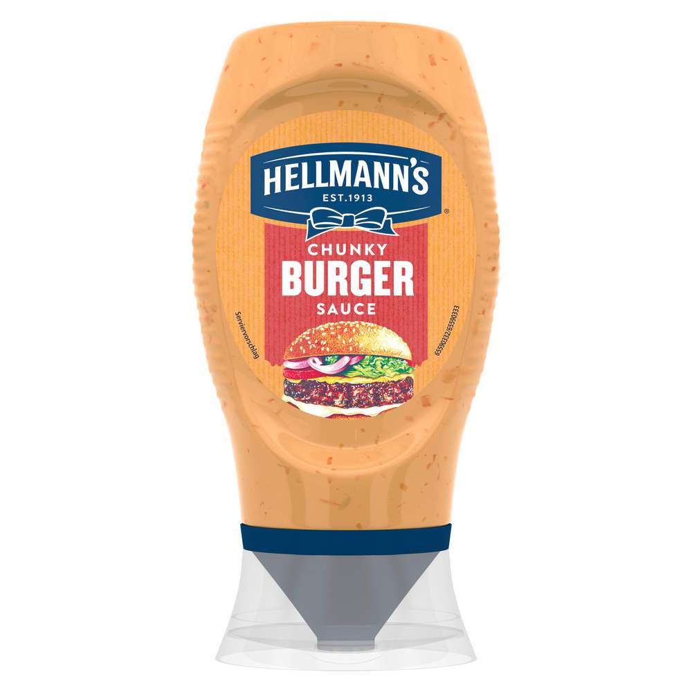 Hellmann's Chunky Burger Sauce 250g