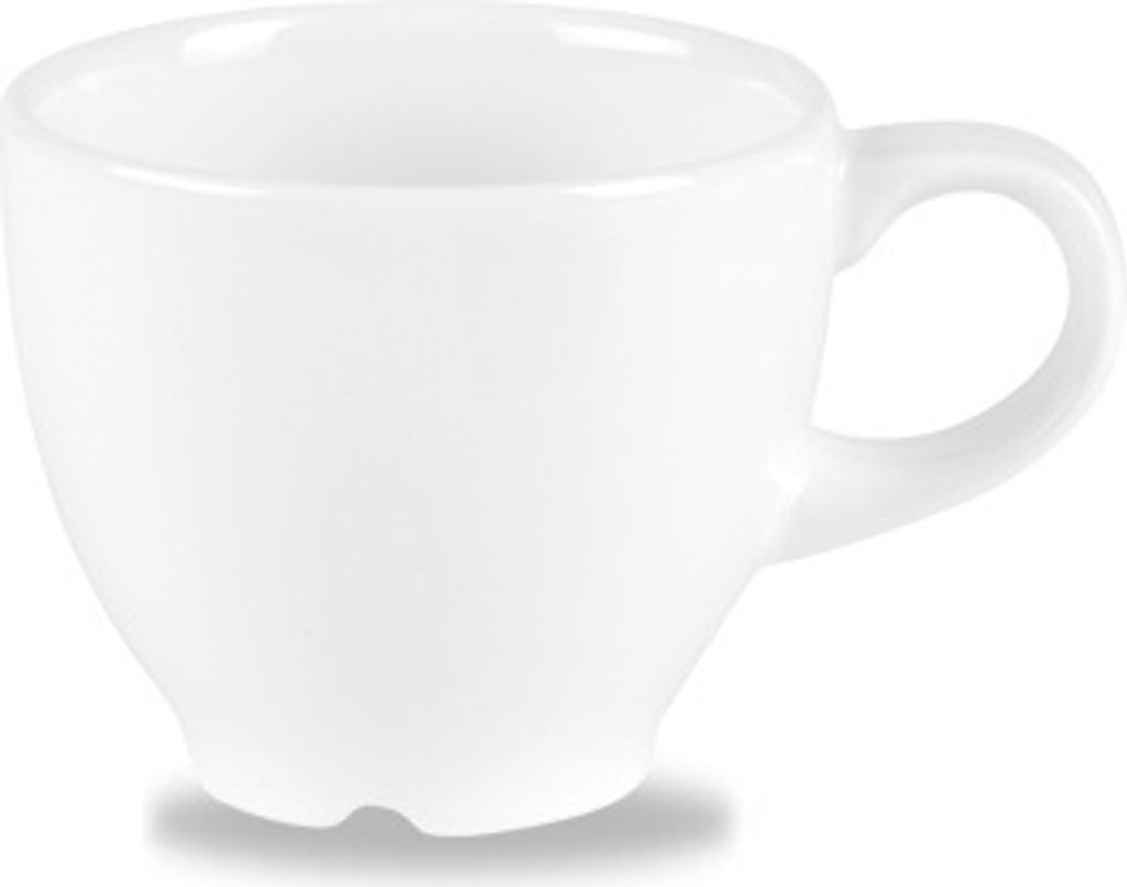 Churchill Alchemy Espresso Cup, 8.25cl, 24 pieces, White, Round