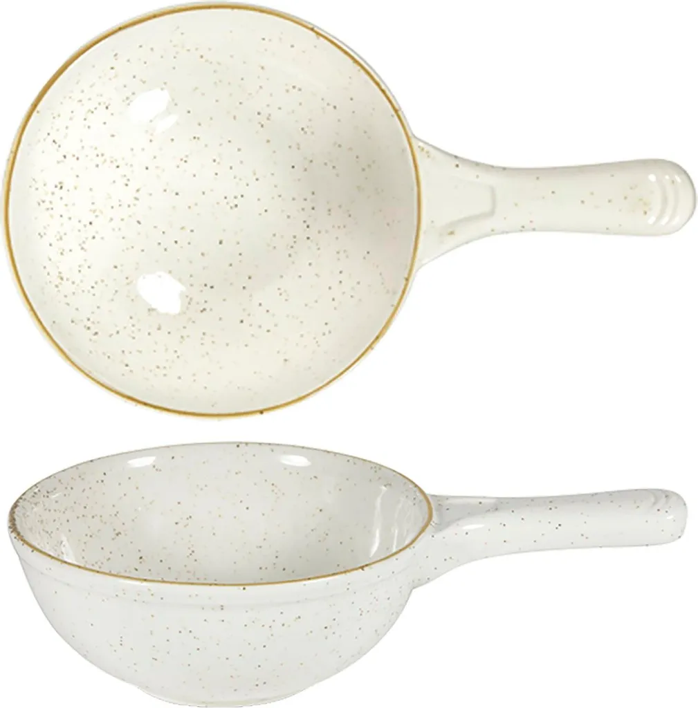 CHURCHILL Stonecast Barley White Serving Pan, Length: 245 mm