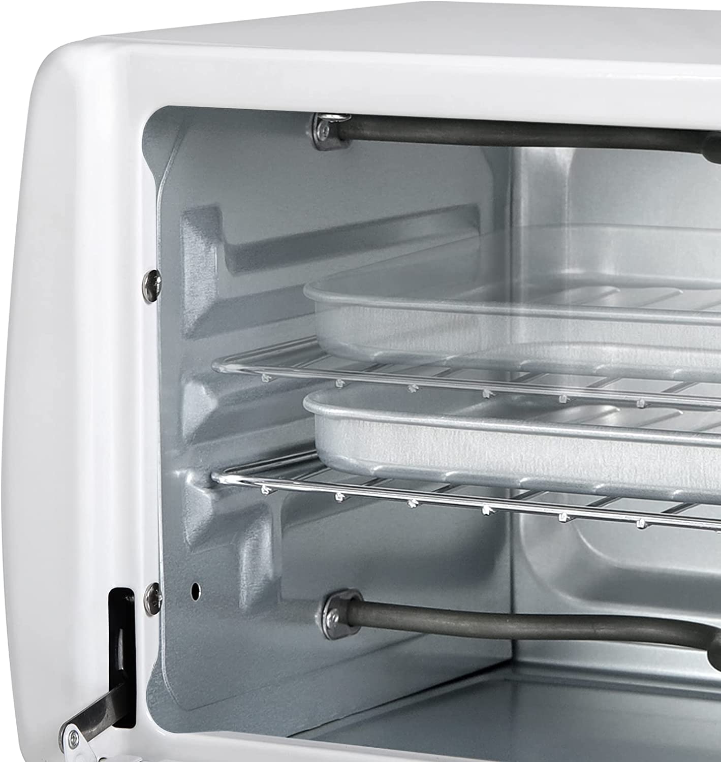 WOLTU Mini Oven 12 Litre Pizza Oven Double Glass Door with Baking Tray and Timer 0-250°C 800 Watt #1541