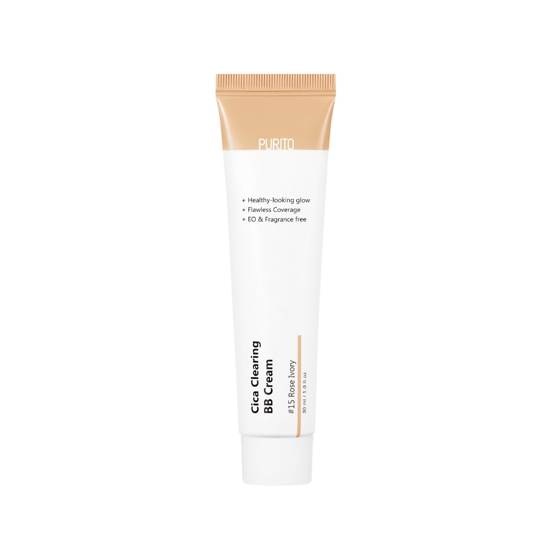 PURITO Cica Clearing BB Cream, Rose Ivory