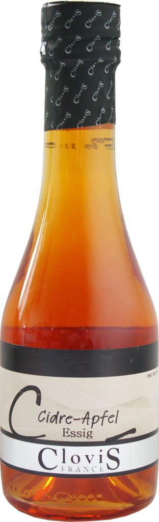 Clovis Cider-Apple Vinegar, 5% acidity, 250 ml