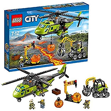 Lego City Volcano Supply Helicopters