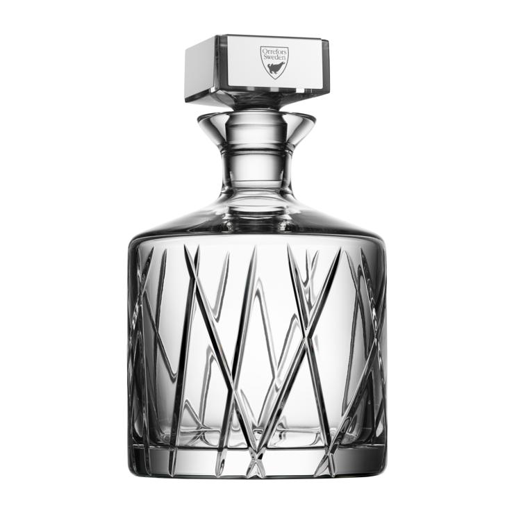 Orrefors City Whiskey Carafe 95Cl