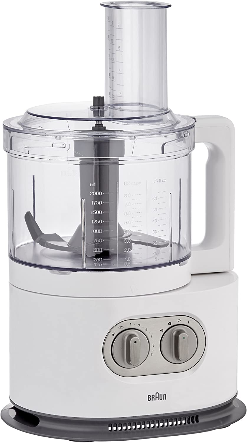 DeLonghi Braun FP 5160 - food processors (White, Plastic)