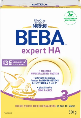 Nestlé BEBA Follow -up milk Expert HA3 from the 10th month, 550 g