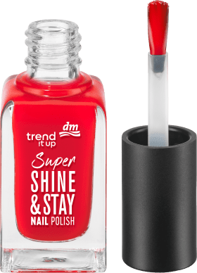 trend !t up Nail Polish Super Shine & Stay Nail Polish red 880, 8 ml