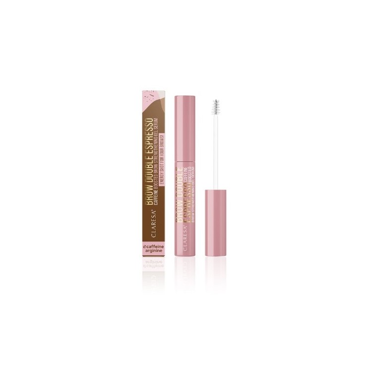 Claresa Brow Double Espresso Strengthening Eyebrow Gel Serum 6g