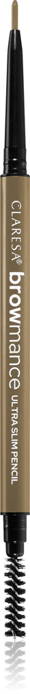 Claresa Browmance precision eyebrow pencil with brush Farbton 02 Medium Brown 0,07 g