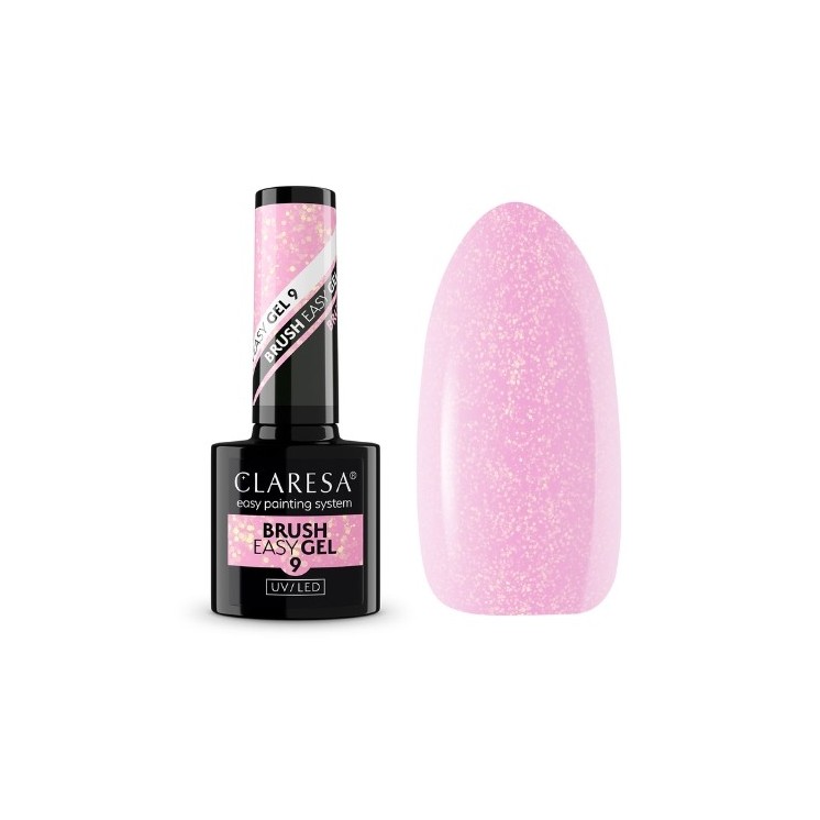 Claresa Brush Easy Gel Gel in a bottle with a brush no. /9/ 5 g