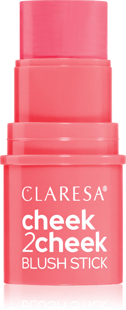 Claresa Cheek 2 Cheek cream blusher in the shape of a stick Farbton 02 Neon Coral 6 g