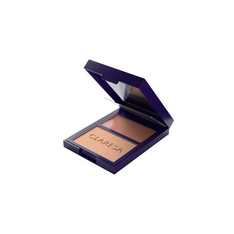Claresa Duo Palette Creamy & Pressed Bronzer /02/ 8.5 g