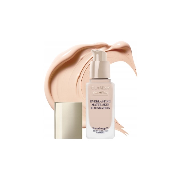 Claresa Everlasting Matte Skin Mattifying and Smoothing Foundation /04/ Natural 32 ml