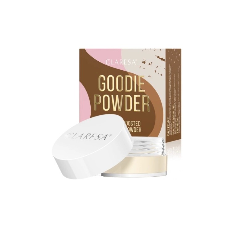 Claresa Goodie Powred loose Mattifying Eye Powder with Caffeine 6g